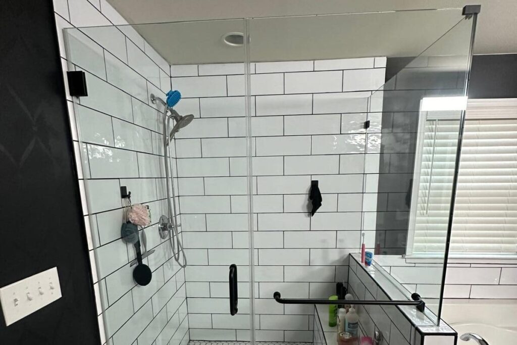 Corner Shower