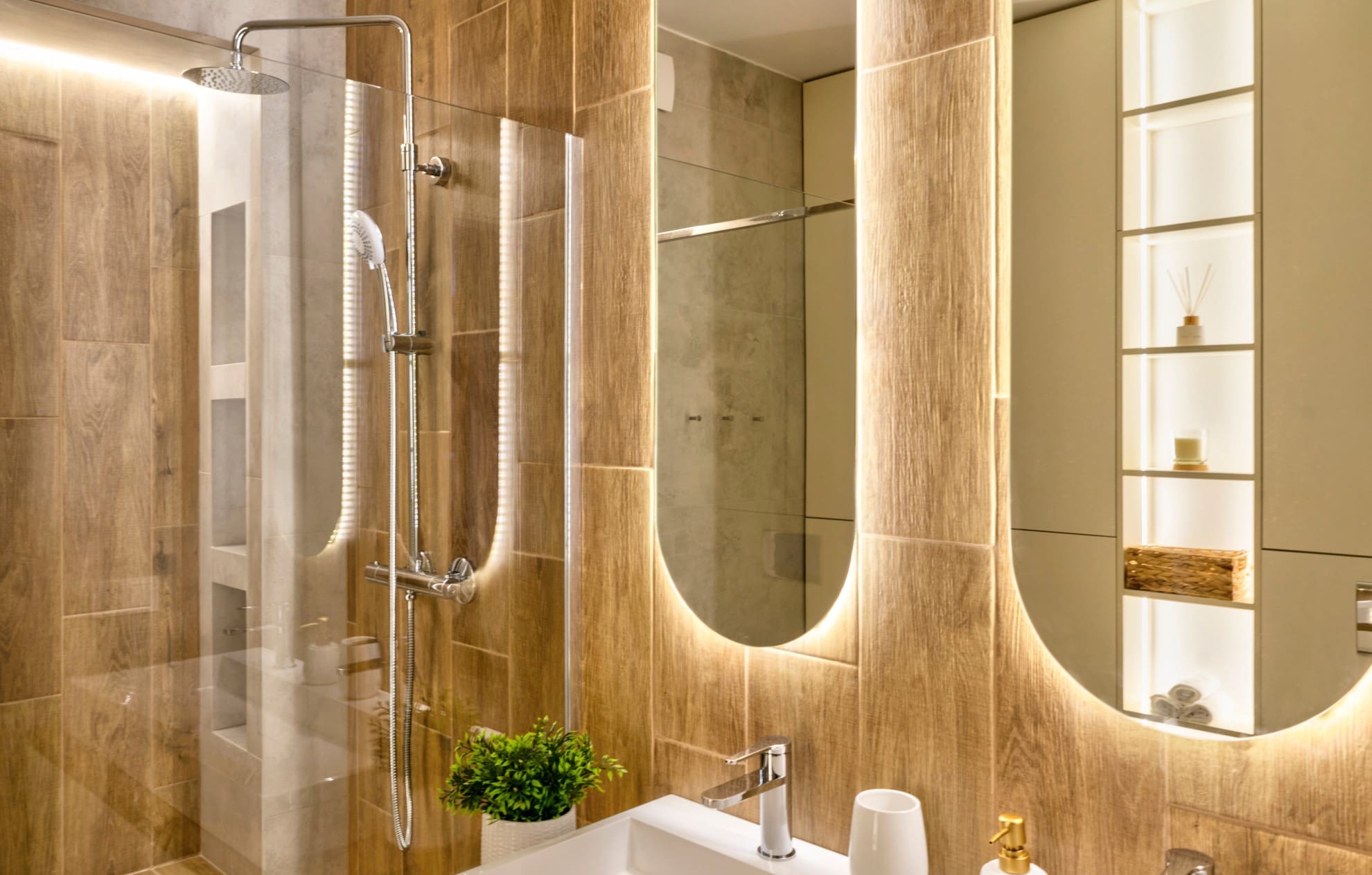 Custom Frameless Mirror