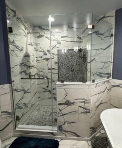 Frameless Shower