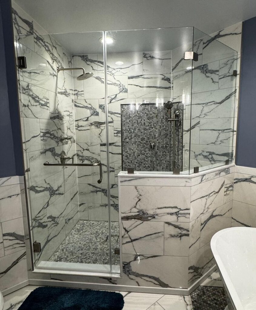Frameless Shower